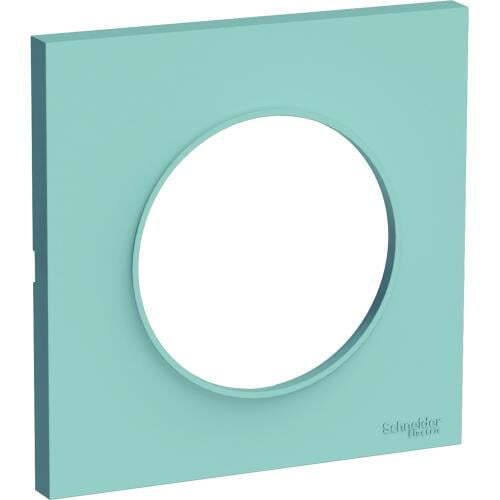 SCHNEIDER ELECTRIC S520702C ODACE STYL ДЕКОРАТИВНА РАМКА ЕДИНИЧНА ЦИАН