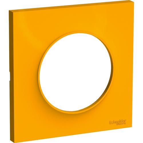 SCHNEIDER ELECTRIC S520702G ODACE STYL ДЕКОРАТИВНА РАМКА ЕДИНИЧНА КЕХЛИБАР