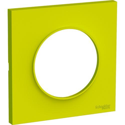 SCHNEIDER ELECTRIC S520702H ODACE STYL ДЕКОРАТИВНА РАМКА ЕДИНИЧНА ВЕРДЕ