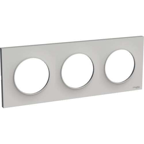 SCHNEIDER ELECTRIC S520706B1 ODACE STYL ДЕКОРАТИВНА РАМКА ТРОЙНА КАМЪК