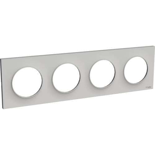 SCHNEIDER ELECTRIC S520708B1 ODACE STYL ДЕКОРАТИВНА РАМКА ЧЕТВОРНА КАМЪК