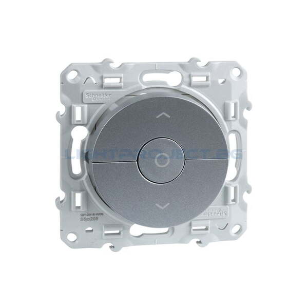 SCHNEIDER ELECTRIC S530208 КЛЮЧ ЗА ЩОРИ ТРИПОЗИЦИОНЕН ODACE АЛУМИНИЙ