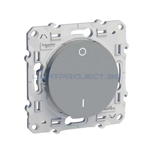 SCHNEIDER ELECTRIC S530262 ДВУПОЛЮСЕН КЛЮЧ 16А ODACE АЛУМИНИЙ