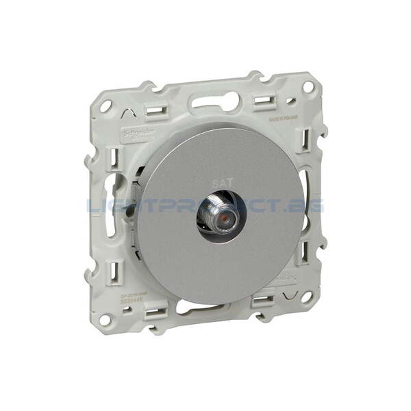 SCHNEIDER ELECTRIC S530446 РОЗЕТКА SAT ODACE АЛУМИНИЙ