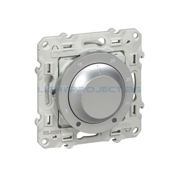 SCHNEIDER ELECTRIC S530501 ЕЛЕКТРОНЕН СТАЕН ТЕРМОСТАТ 8A ТОПЛО/СТУДЕНО ODACE АЛУМИНИЙ