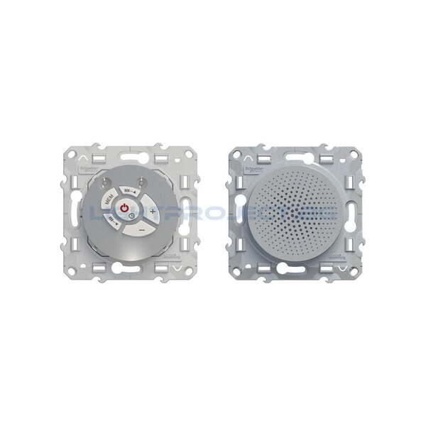 SCHNEIDER ELECTRIC S530583 FM ТУНЕР С ВИСОКОГОВОРИТЕЛ ODACE АЛУМИНИЙ