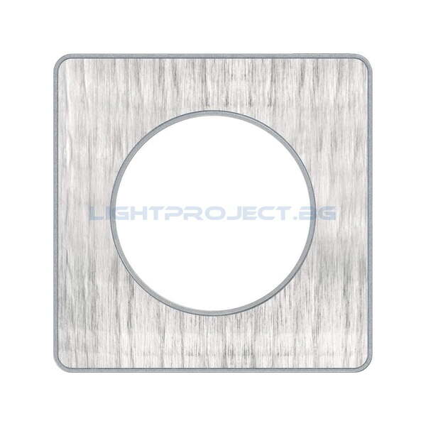 SCHNEIDER ELECTRIC S530802J1 ODACE TOUCH ALUMINIUM ДЕКОРАТИВНА РАМКА ЕДИНИЧНА ДРАСКАН АЛУМИНИЙ КРОКО