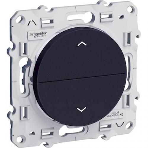 SCHNEIDER ELECTRIC S540207 БУТОН ЗА ЩОРИ ТРИПОЗИЦИОНЕН ODACE АНТРАЦИТ