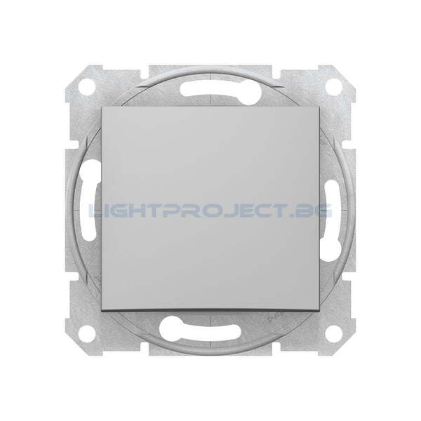 SCHNEIDER ELECTRIC SDN0400160 ДЕВИАТОРЕН КЛЮЧ SEDNA, 10А , АЛУМИНИЙ
