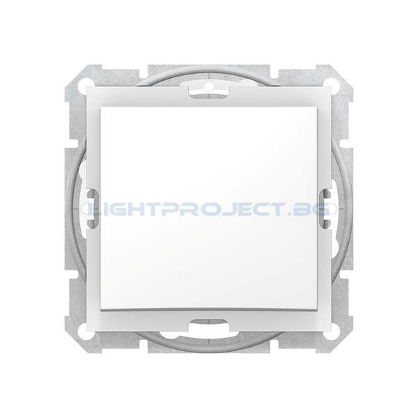 SCHNEIDER ELECTRIC SDN0400521 ДЕВИАТОРЕН КЛЮЧ SEDNA, 10А IP44, БЯЛ ВЛАГОЗАЩИТЕН