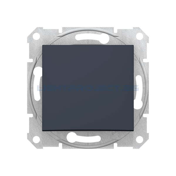 SCHNEIDER ELECTRIC SDN0700170 БУТОН SEDNA, 10А, ГРАФИТ