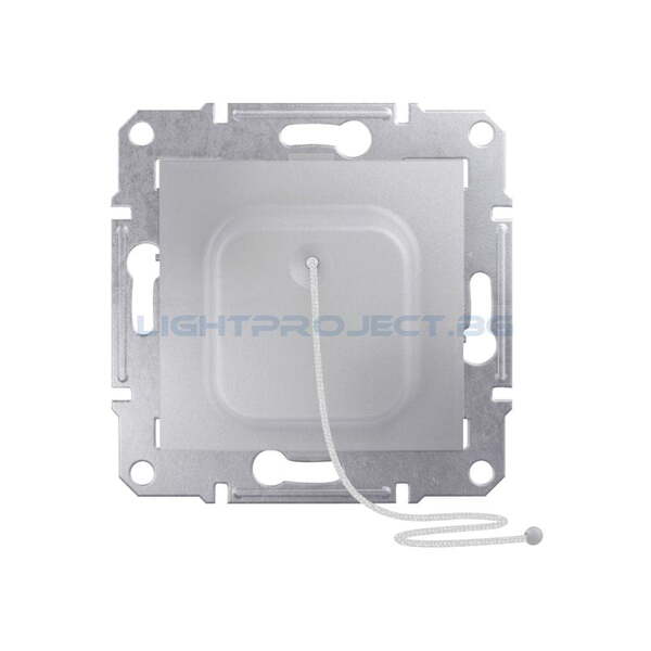 SCHNEIDER ELECTRIC SDN1200160 БУТОН С ВЪЖЕНЦЕ SEDNA, 10А, АЛУМИНИЙ