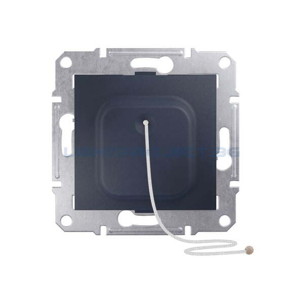 SCHNEIDER ELECTRIC SDN1200170 БУТОН С ВЪЖЕНЦЕ SEDNA, 10А, ГРАФИТ