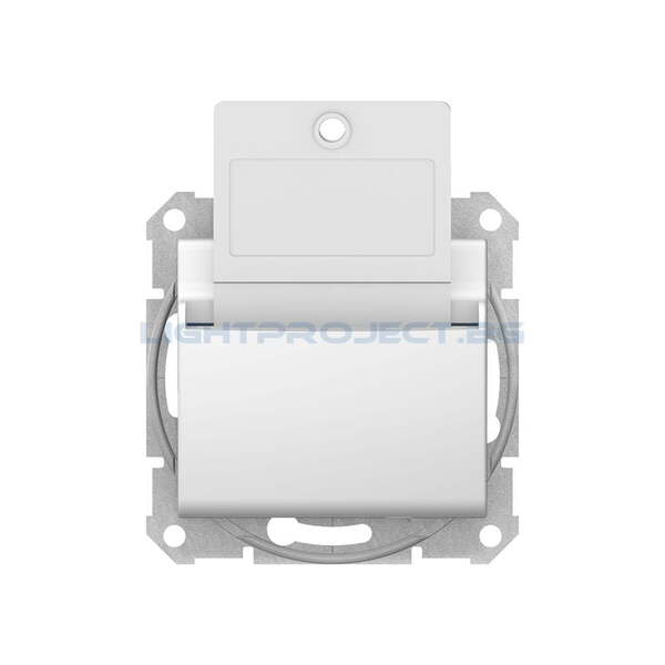 SCHNEIDER ELECTRIC SDN1900121 КЛЮЧ КАРТА SEDNA, 10А , БЯЛ