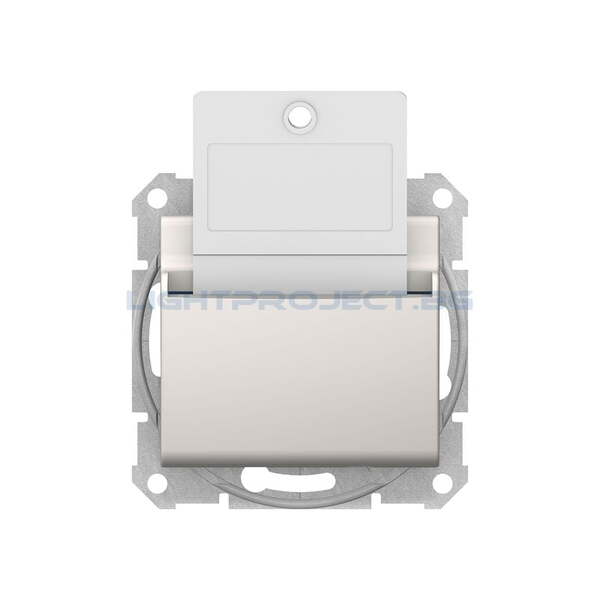 SCHNEIDER ELECTRIC SDN1900123 КЛЮЧ КАРТА SEDNA, 10А , КРЕМ