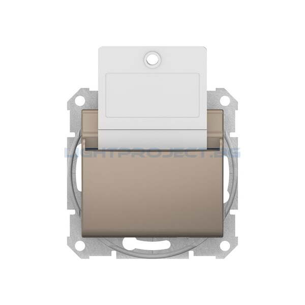 SCHNEIDER ELECTRIC SDN1900168 КЛЮЧ КАРТА SEDNA, 10А , ТИТАНИЙ