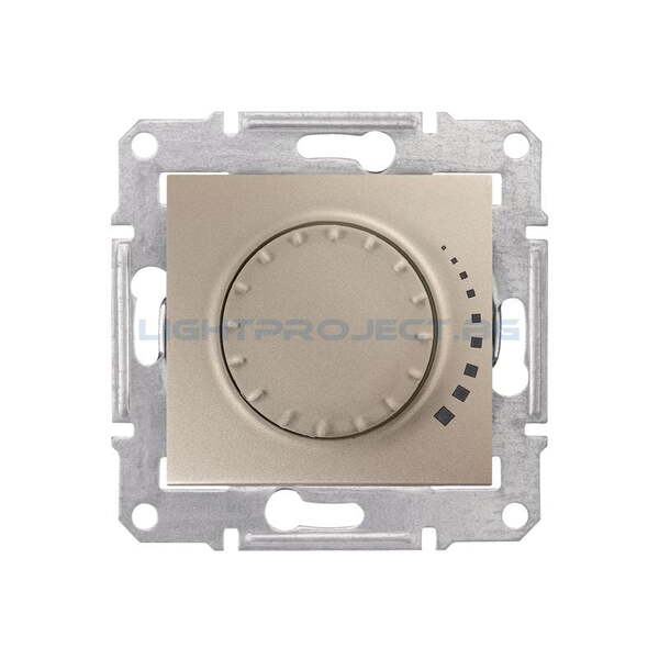 SCHNEIDER ELECTRIC SDN2200468 ДИМЕР РОТАТИВЕН RL SEDNA, 60-325VA, ГРАФИТ