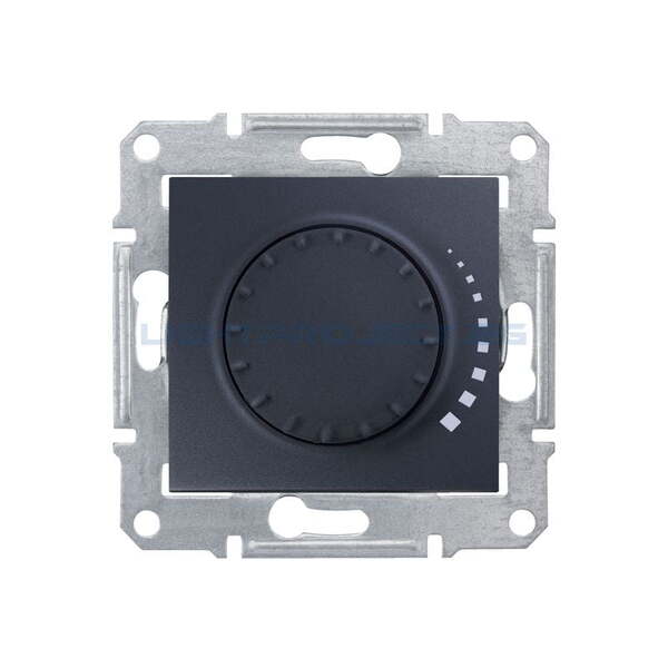 SCHNEIDER ELECTRIC SDN2200670 ДИМЕР РОТАТИВЕН RC SEDNA, 25-325VA, ГРАФИТ