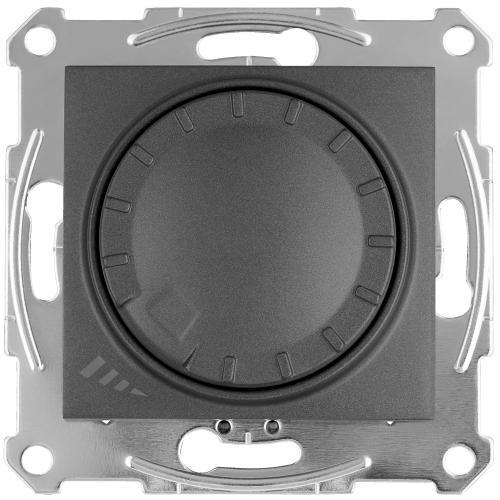 SCHNEIDER ELECTRIC SDN2201270 БУТОНЕН ДИМЕР РОТАТИВЕН ЗА LED ЛАМПИ 400 W, ГРАФИТ