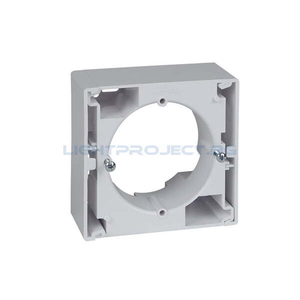 SCHNEIDER ELECTRIC SDN6100121 КУТИЯ ЗА ОТКРИТ МОНТАЖ ЕДИНИЧНА SEDNA, БЯЛ