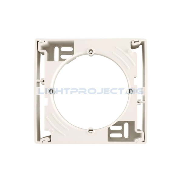 SCHNEIDER ELECTRIC SDN6100123 КУТИЯ ЗА ОТКРИТ МОНТАЖ ЕДИНИЧНА SEDNA, КРЕМ