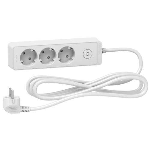 SCHNEIDER ELECTRIC ST9433W UNICA РАЗКЛОНИТЕЛ ШУКО 3 ГНЕЗДА, 3М, КЛЮЧ- БЯЛ