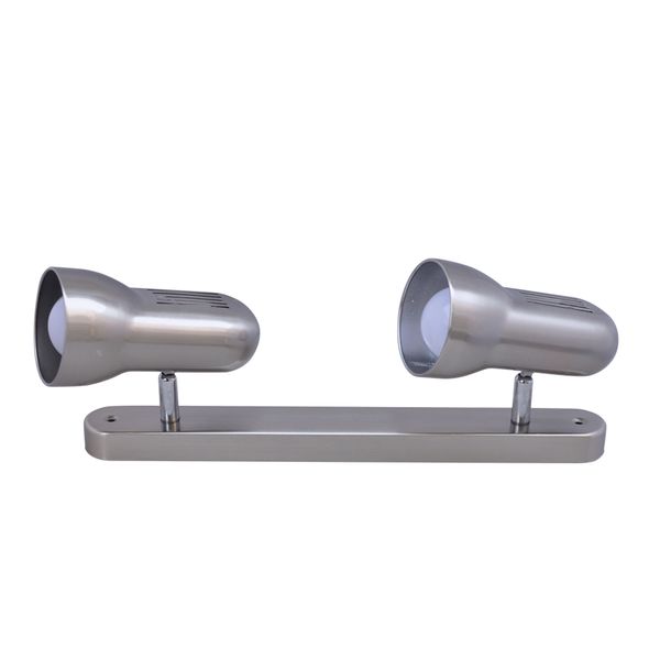 ACA LIGHTING NETTO RAGA WITH 2 СПОТS R50 E14 NICKEL MAT ACA-SMU502BNM