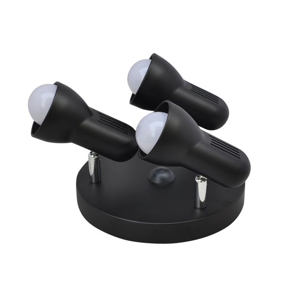 ACA LIGHTING NETTO ROSETA WITH 3 REST MOBILE R50 E14 BLACK ACA-SMU503PB