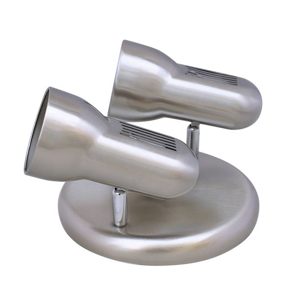 ACA LIGHTING NETTO ROSETA WITH 2 СПОТ MOBILE R63 E27 NIKEL MAT ACA-SMU632PNM