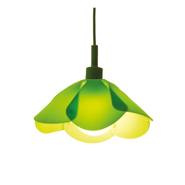 ACA LIGHTING NETTO HANGING SILICONE GREEN 1X27 ACA-SUTP104GR
