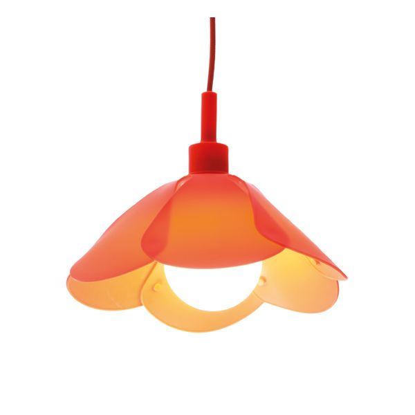 ACA LIGHTING NETTO HANGING SILICONE ORANGE 1X27 ACA-SUTP104OR