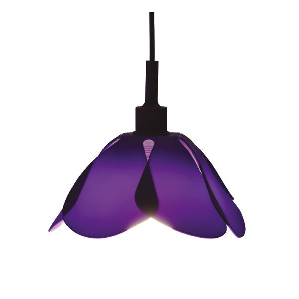 ACA LIGHTING NETTO HANGING SILICONE PURPLE 1X27 ACA-SUTP104PU