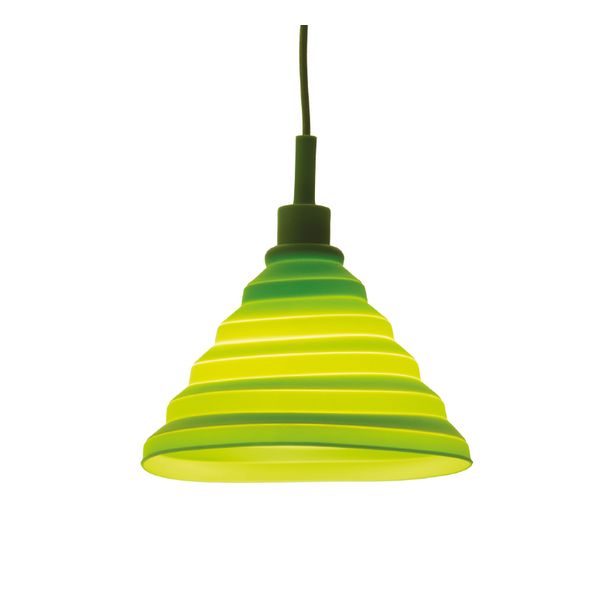 ACA LIGHTING NETTO HANGING SILICONE GREEN 1X27 ACA -SUTP106GR