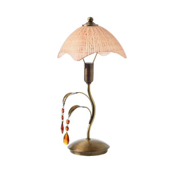 ACA LIGHTING UNDER REMOVAL PORTATIPH BRONZE LEAF 1XE27 WITH ACA-TEF121TB GLASS