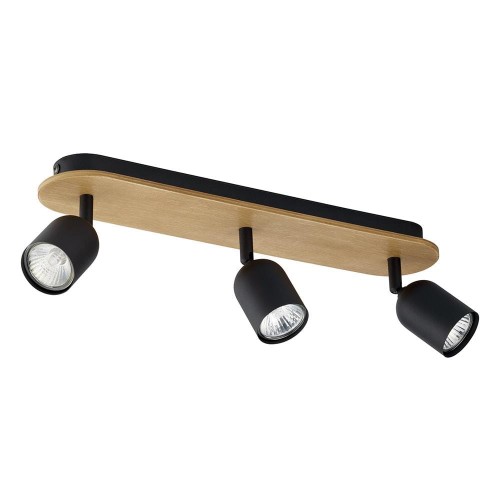 TK LIGHTING СПОТ 3292 TOP WOOD BLACK