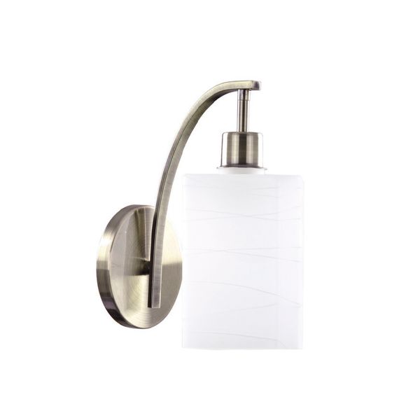 ACA LIGHTING UNDER APPLIANCE BRONG BRONG GLASS 1XE27 CADY ACA-TNK85332BER1W