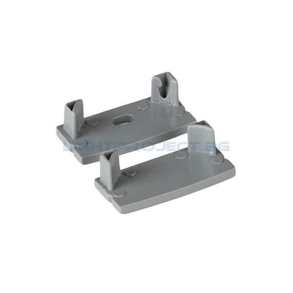 ULTRALUX КОМПЛЕКТ ТАПИ ЗА АЛУМИНИЕВ ПРОФИЛ AP211 - 2 БР.