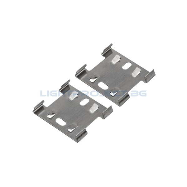 ULTRALUX КОМПЛЕКТ МОНТАЖНИ СКОБИ ЗА АЛУМИНИЕВ ПРОФИЛ APN216, 2 БР.