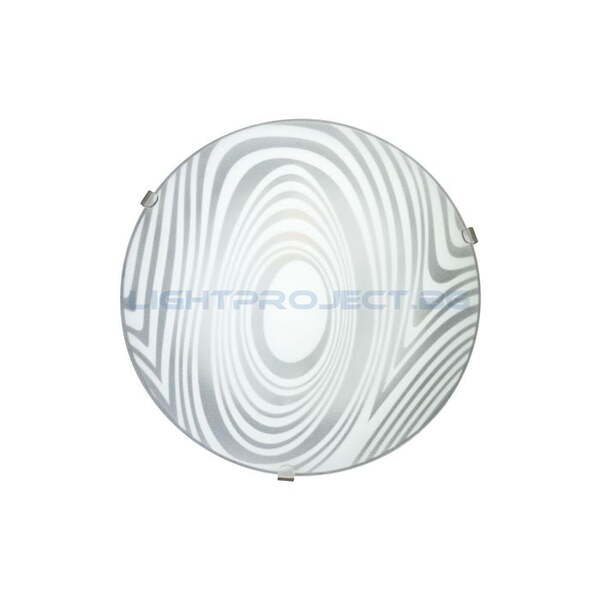 ULTRALUX СТЪКЛЕНА ПЛАФОНИЕРА, КРЪГ L11, Е14, IP20