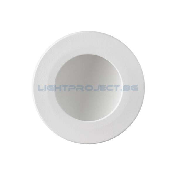 ULTRALUX LED ЛУНА С ИНДИРЕКТНА СВЕТЛИНА 8W, 2700K, 220-240V AC, ТОПЛА СВЕТЛИНА, КРЪГ