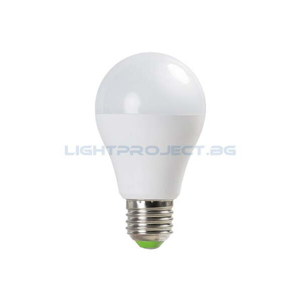 ULTRALUX LED ЛАМПА КРУШКА СЪС СЕНЗОР ЗА ОСВЕТЕНОСТ 6W, E27, 220-240V AC, НЕУТРАЛНА СВЕТЛИНА