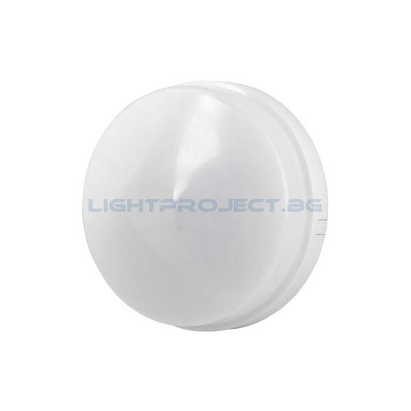 ULTRALUX LED ПЛАФОНИЕРА 14W, 4200K, 220-240V AC, НЕУТРАЛНА СВЕТЛИНА, КРЪГ, IP44 ВЛАГОЗАЩИТЕН