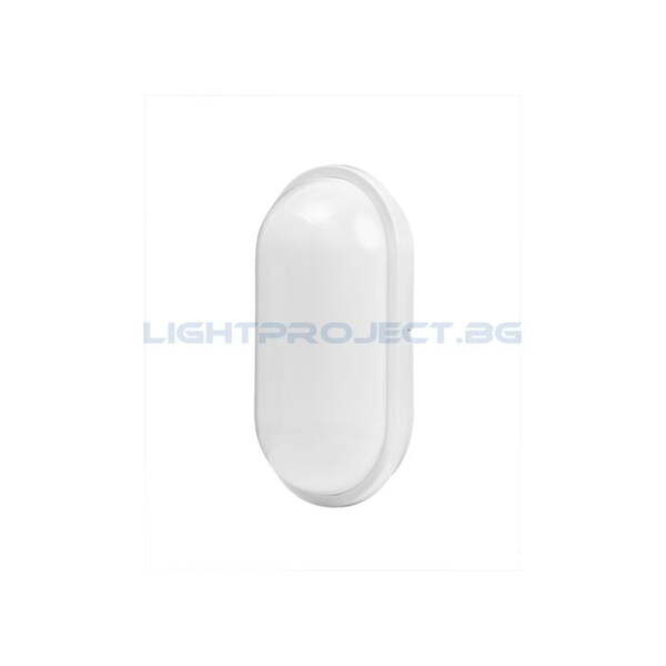 ULTRALUX LED ПЛАФОНИЕРА 24W, 4200K, 220-240V AC, НЕУТРАЛНА СВЕТЛИНА, ЕЛИПСА, IP54