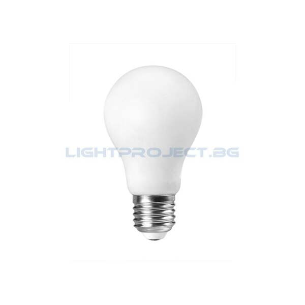 ULTRALUX LED FILAMENT ЛАМПА КРУШКА, 8W, E27, 2700K, 220-240V AC, ТОПЛА СВЕТЛИНА, ОПАЛ