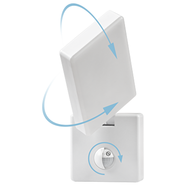 ULTRALUX LED ЛАМПА СЪС СЕНЗОР ЗА ДВИЖЕНИЕ 10W, 4000K, 220-240V AC, IP65 ВЛАГОЗАЩИТЕН