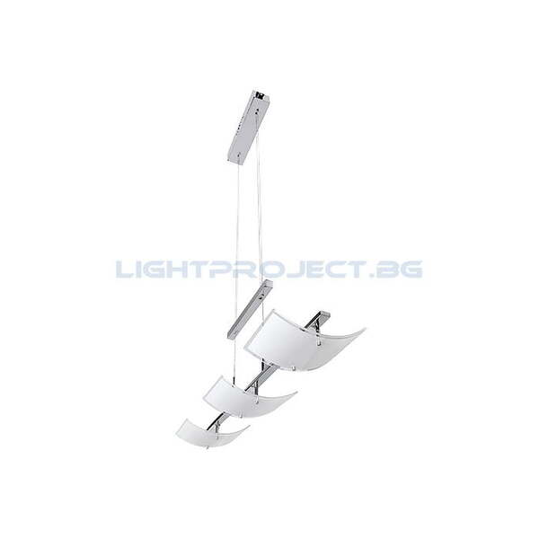 ULTRALUX LED ОСВЕТИТЕЛНО ТЯЛО, ВИСЯЩО 15W, 2700K, ХРОМ, IP20