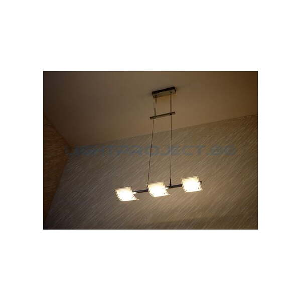 ULTRALUX LED ОСВЕТИТЕЛНО ТЯЛО, ВИСЯЩО 15W, 4200K, ХРОМ, IP20