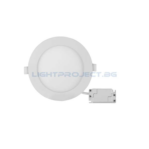 ULTRALUX LED ПАНЕЛ ЗА ВГРАЖДАНЕ, КРЪГ, 18W, 4200K, 220-240V AC, НЕУТРАЛНА СВЕТЛИНА