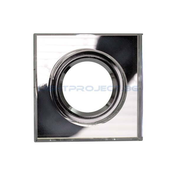 ULTRALUX ЛУНА (ТЯЛО) ЗА ВГРАЖДАНЕ, КВАДРАТ, СТАЦИОНАРНА, БЯЛ КРИСТАЛ, IP20