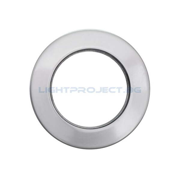 ULTRALUX ЛУНА (ТЯЛО) ЗА ВГРАЖДАНЕ, КРЪГ, ПЕРЛЕН ХРОМ, СТАЦИОНАРНА, IP20